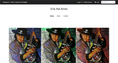 Desktop Screenshot of eriktheartist.com